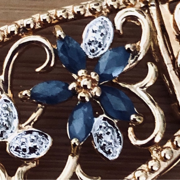 $118 Designer Vermeil Sterling Estate Necklace Designer Mark 925 CHINA - Picture 6 of 9